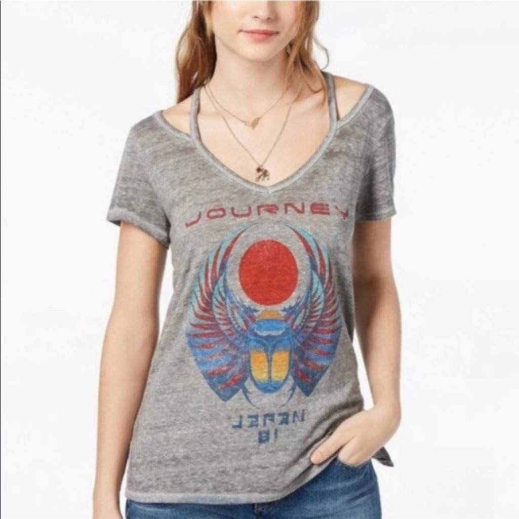 Lucky Brand Journey Japan 81 TShirt Sz S